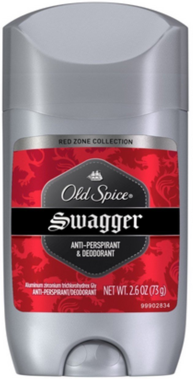 Old Spice Rz Inv Sld Swag Size 2 6z Old Spice Red Zone Swagger Invisible Solid Anti-Perspirant Deodorant