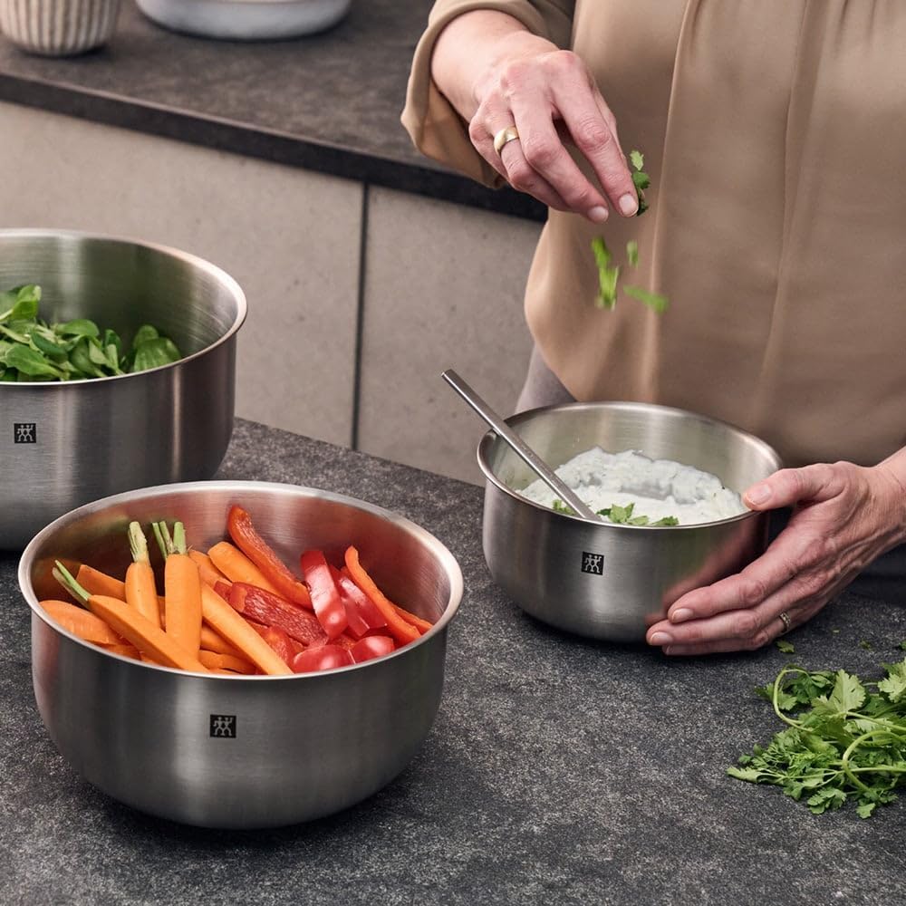 ZWILLING Prep 3-Piece Bowl Set 18/10 Stainless Steel