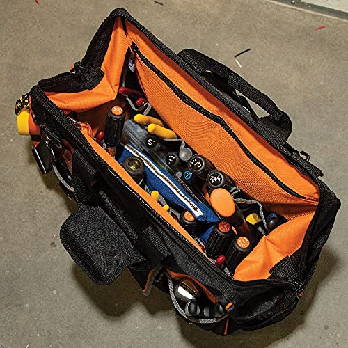 image for Klein Tools 55469 Tradesman Pro Wide-Open Tool Bag Made of 1680 Ballis