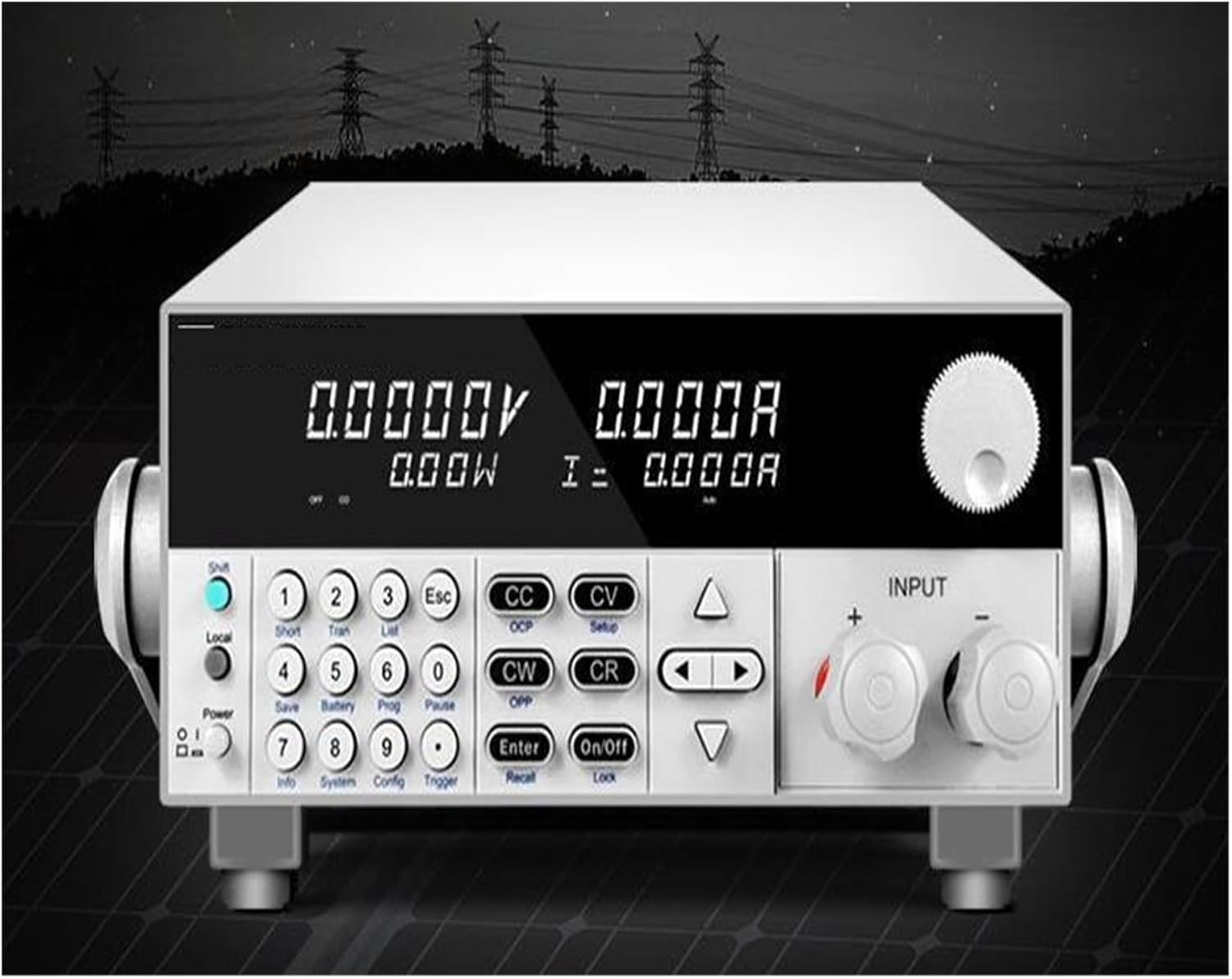Battery Tester, IT8512A+ Short Circuit & Battery Test High Accuracy Resolution Programmable DC Electronic Load Tester 300W Load Line