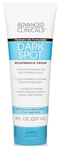 Advanced Clinicals Dark Spot - Crema de vitamina C para cara manos y cuerpo loción hidratante terapéutica antienvejecimiento para el cuidado de la Advanced Clinicals Dark Spot - Crema de vitamina C para cara manos y cuerpo loción hidratante terapéutica antienvejecimiento para el cuidado de la