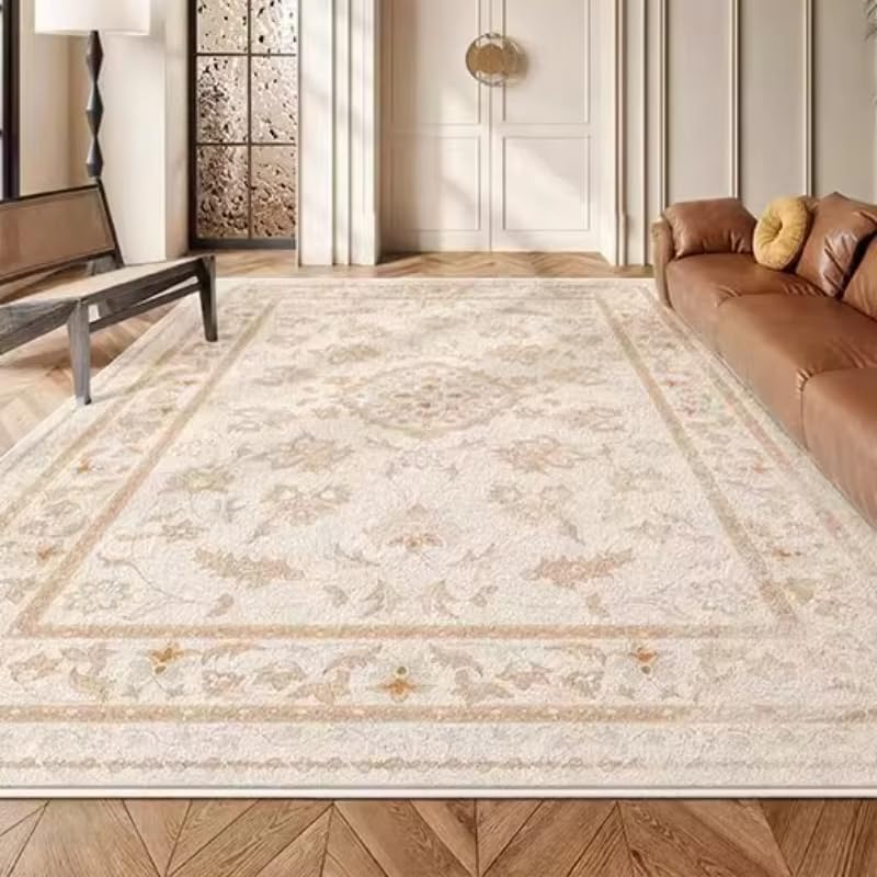 Tapis bohème salon résistant et durable pour chambre à coucher