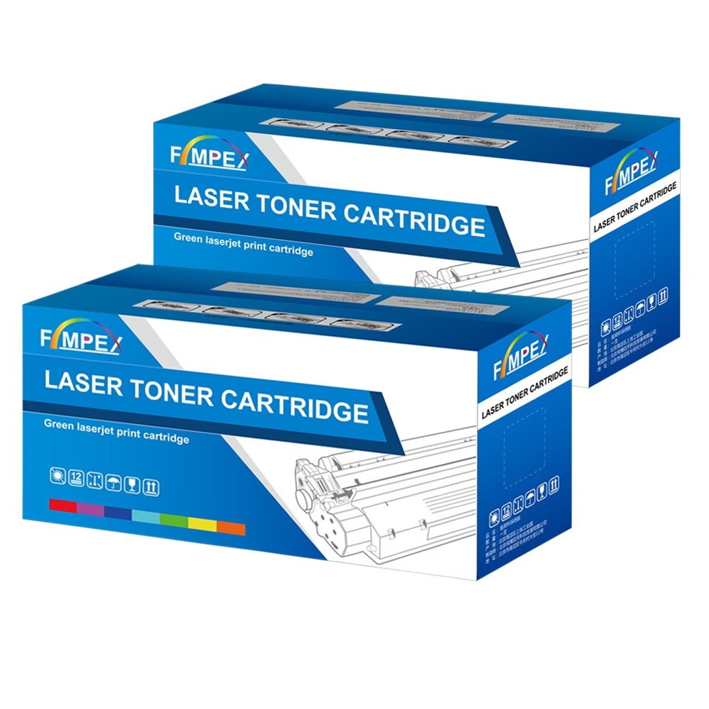 Fimpex Compatible Toner Cartridge Replacement for Brother DCP-L2510D L2530DW HL-L2310D L2350DW L2370DN L2370DW L2370DW XL L2375DW MFC-L2710DN L2710DW L2730DW L2750DW TN2420 with Chip (Black, 2-Pack)