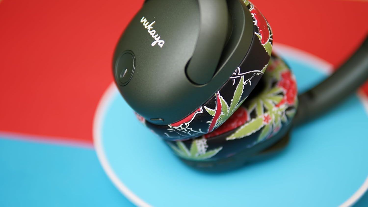 Vukaya AI-Enhanced Soundscapes Headphones – Immersive Wellness & Custom Tuning (Verde Vibrance)