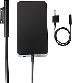 Surface Pro 5/4/3 Charger 36W 12V 2.58A Power Supply Adapter for Microsoft Windows New Surface Pro 5 Pro 4 Pro 3 i5 i7 2017 Model 1625 with USB Charging Port