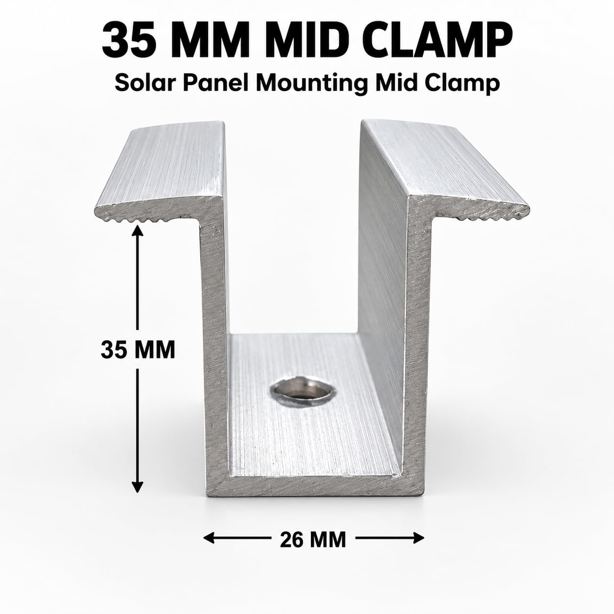 Mid Solar Panel Clamps - Secure Your Panels! -2