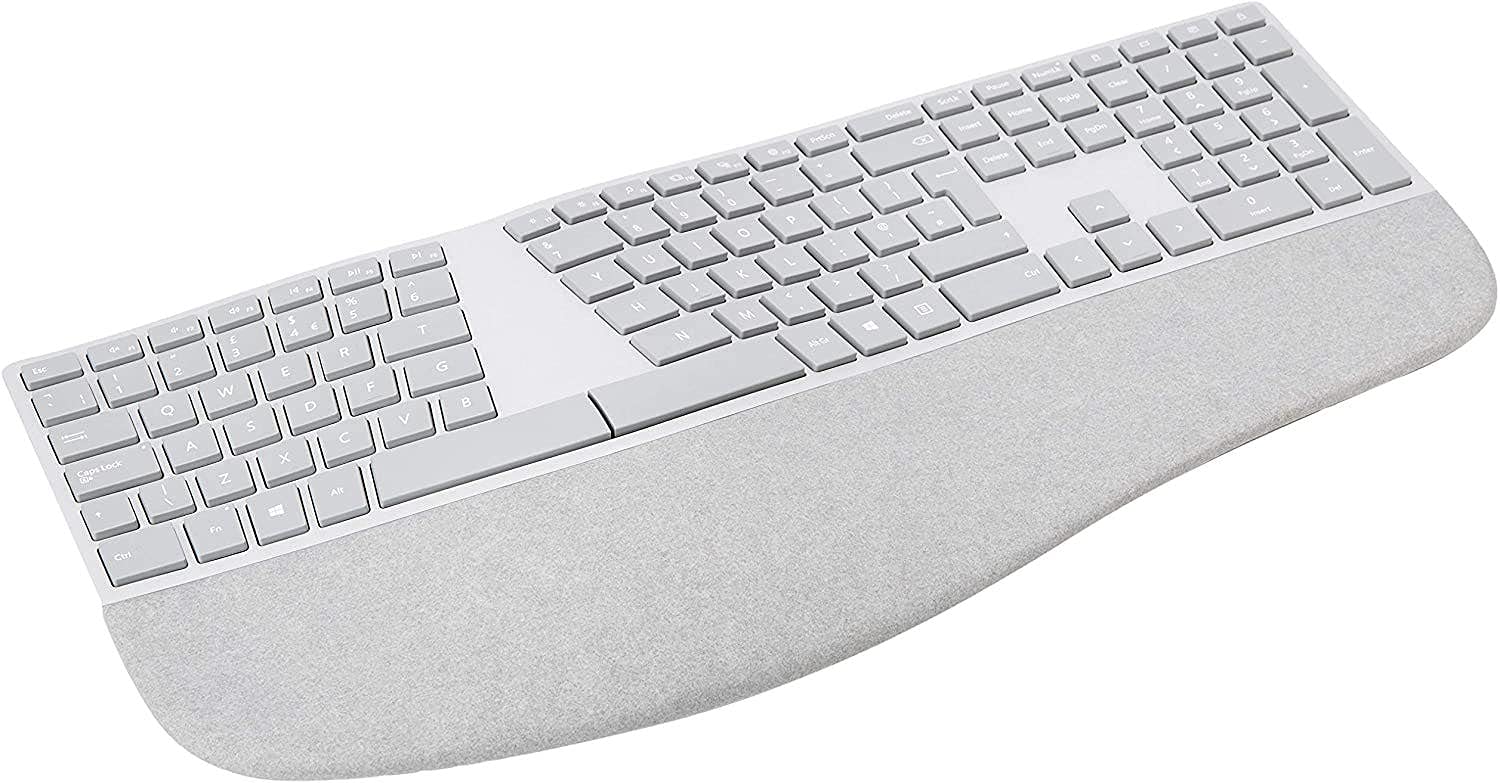 Microsoft Surface Ergonomic Bluetooth, PC/Mac, Keyboard
