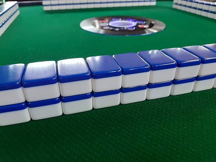 【値下げ！おまけ付き】麻雀牌青橙2セット （FREE SHINE麻雀卓に使用可） おまけ付き】麻雀牌青橙2セット （FREE SHINE製麻雀卓にも使用