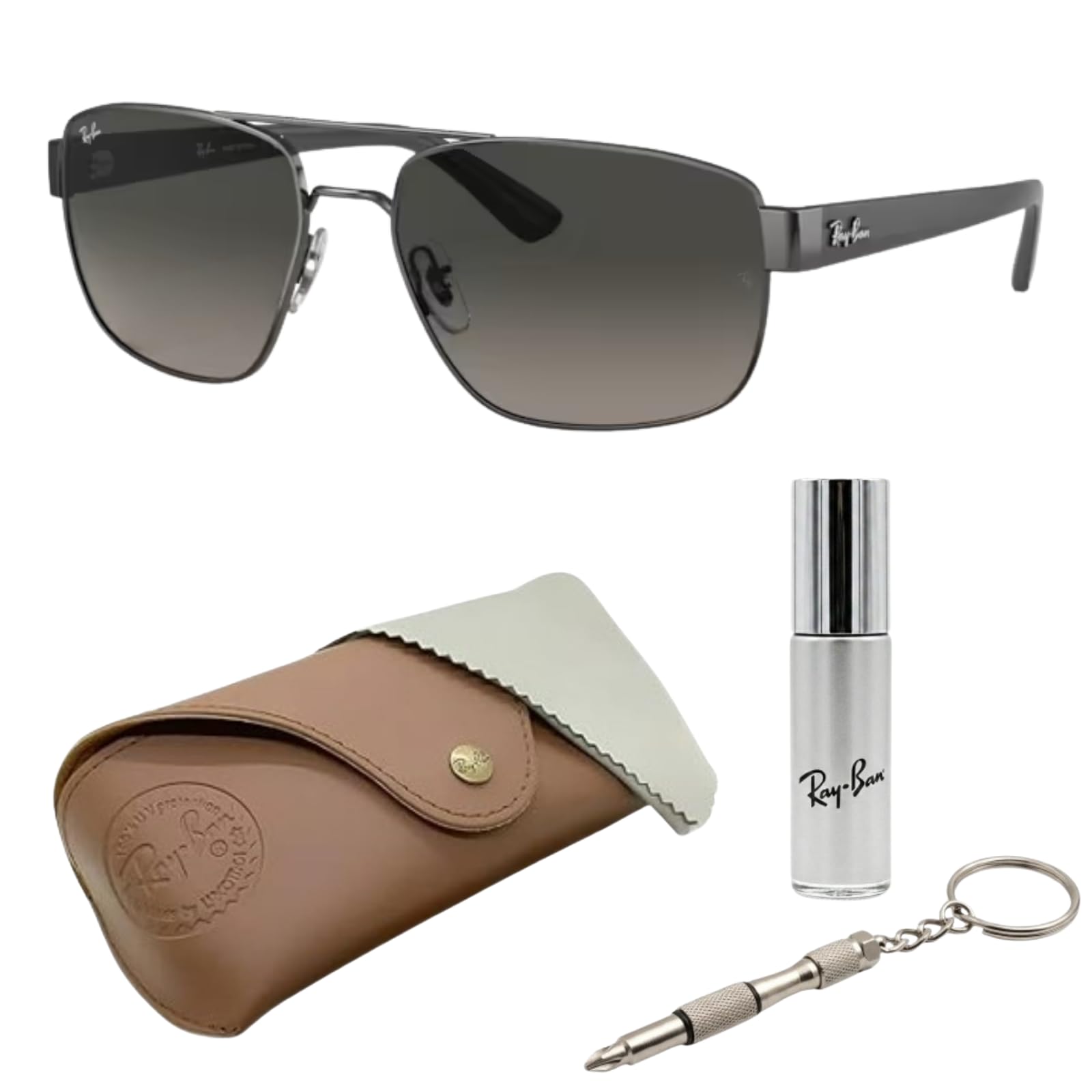 Ray-Ban RB3663 Square-Round Shaped Sunglasses