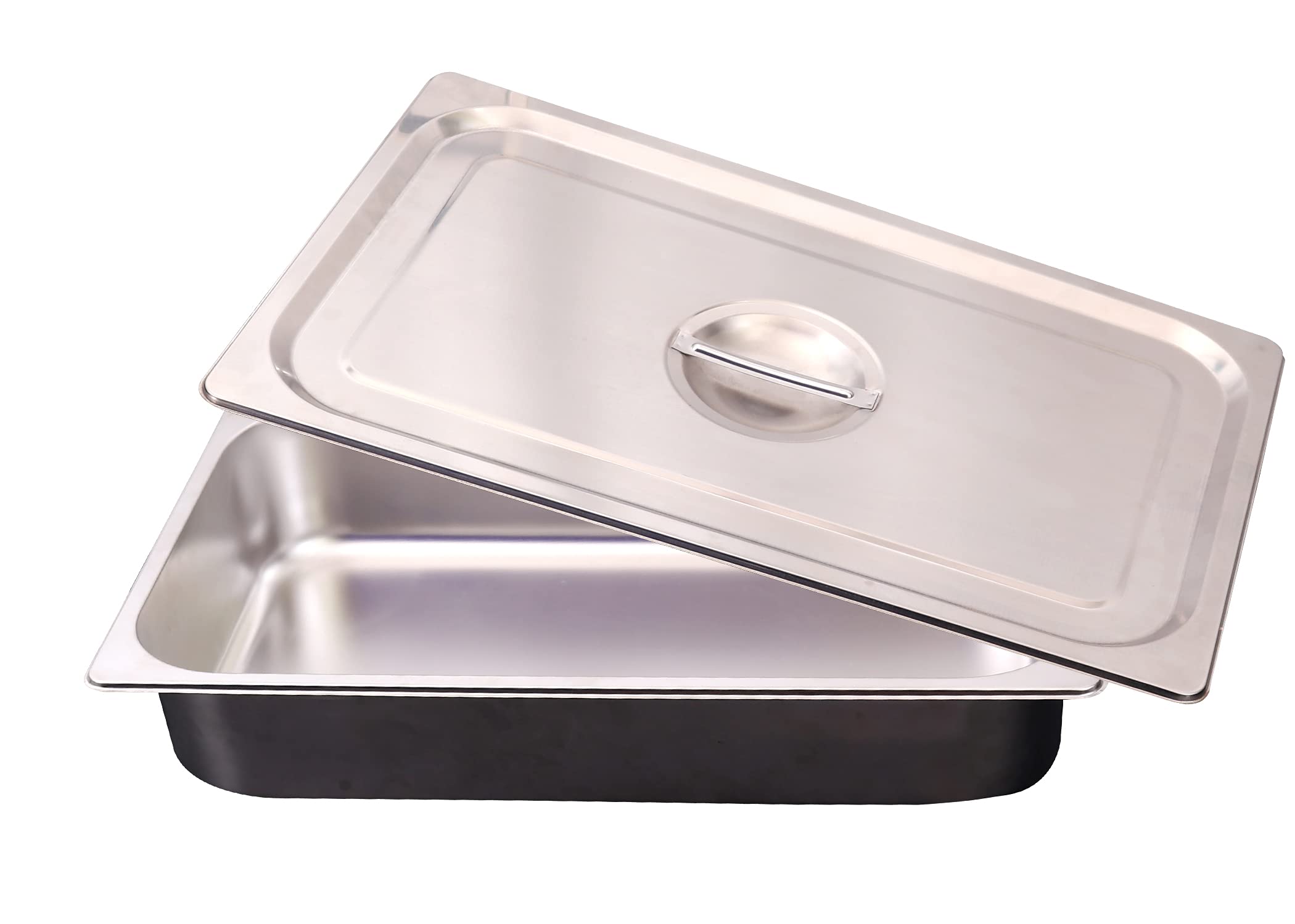 Malabar Stainless Steel Gn Pan 1/1 100 mm Depth(4"), Gastronorm Pan with Lid (1/1 100 mm) (B0982Z4W9G) Amazon Price History, Amazon Price Tracker