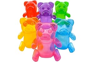 Candy-Coated Party Atmosphere with Gigantic Inflatable Gummy Bears