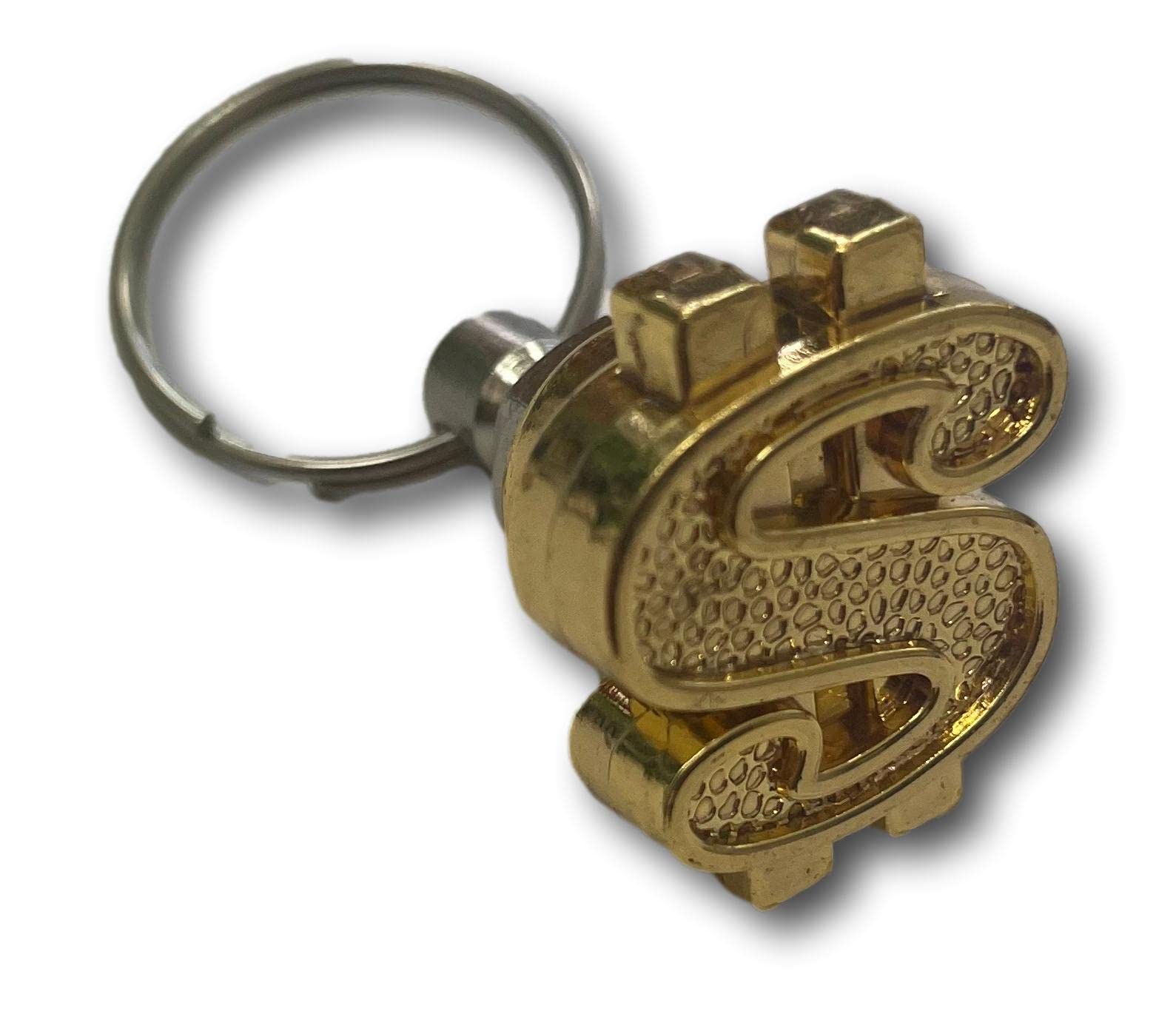 KUSTOM66 Key Ring Dollar Gold, gold, S, Classic