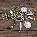 Potter Wine Glass Charms Drink Markers Christmas Decorations (10PCS/Set)