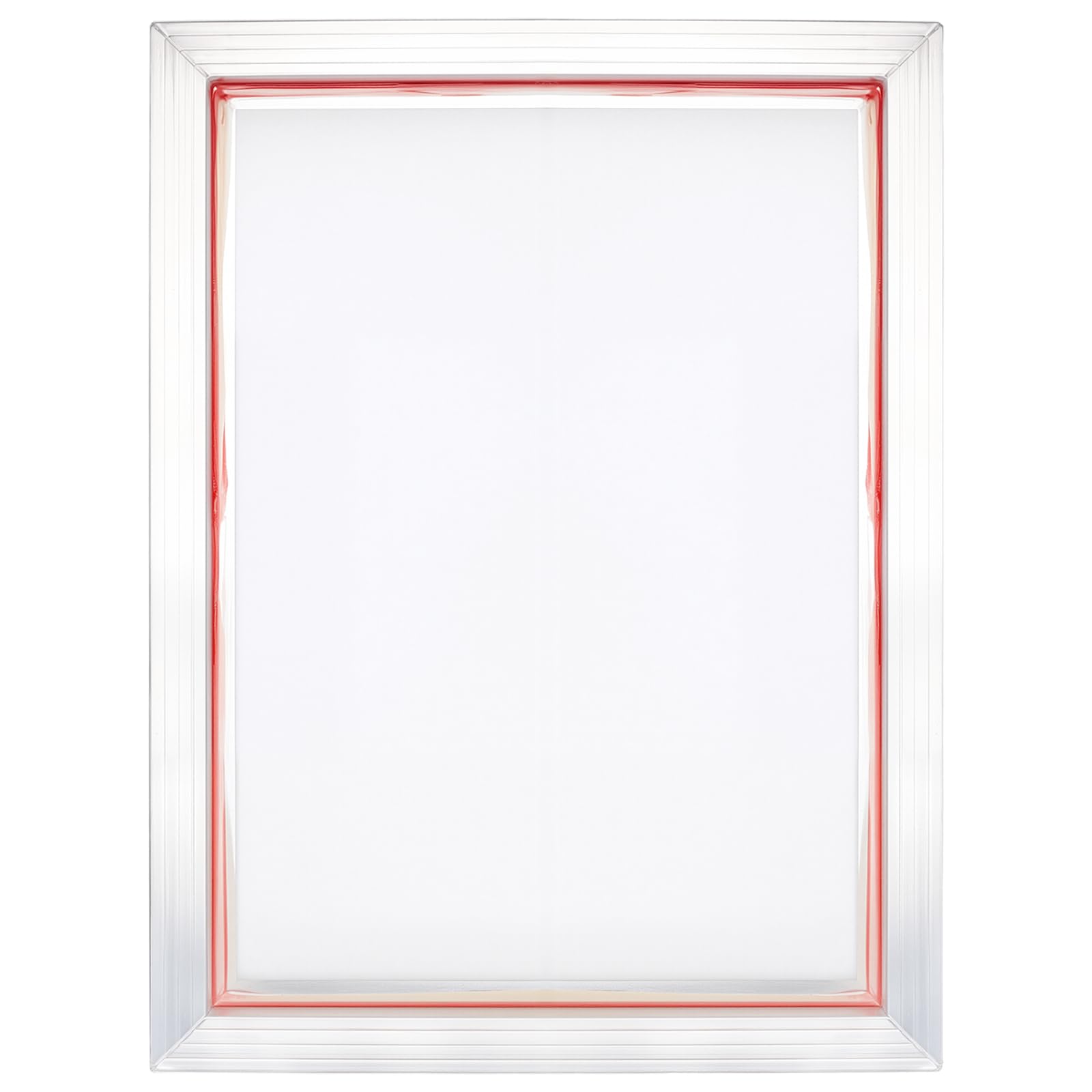 SINJEUN Cornice serigrafica in alluminio, 30 x 40 cm, A3, con 110 tessuto a rete bianco per serigrafia, stampa tessile