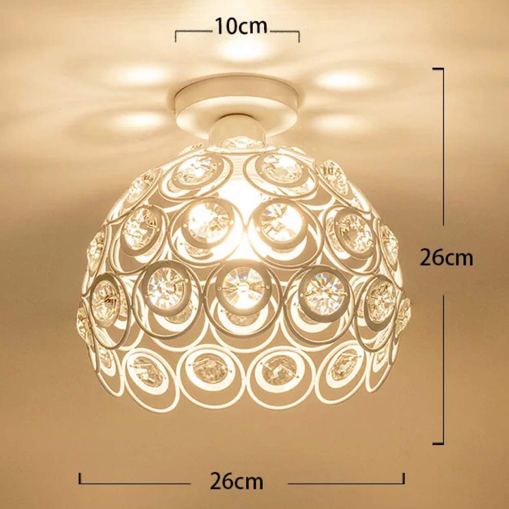 IDEGU Moderne Suspension Luminaire en Métal Rose,Lampe Plafonnier Industrielle Style Edison pour