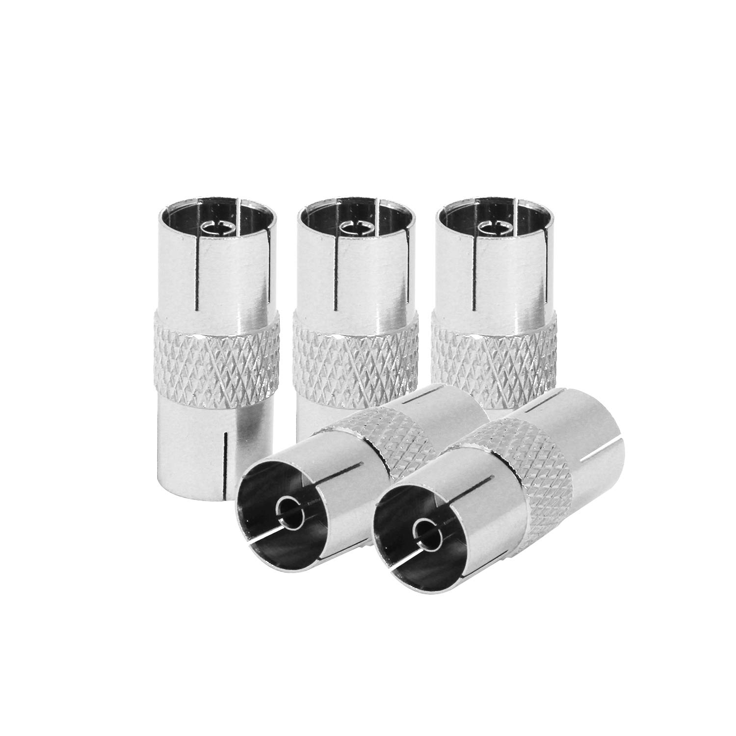 Adattatore Coassiale Adattatore Da Connettore Femmina F A Jack PAL Femmina - Per Antenna TV Radio, Convertitore Coassiale Phonola TV