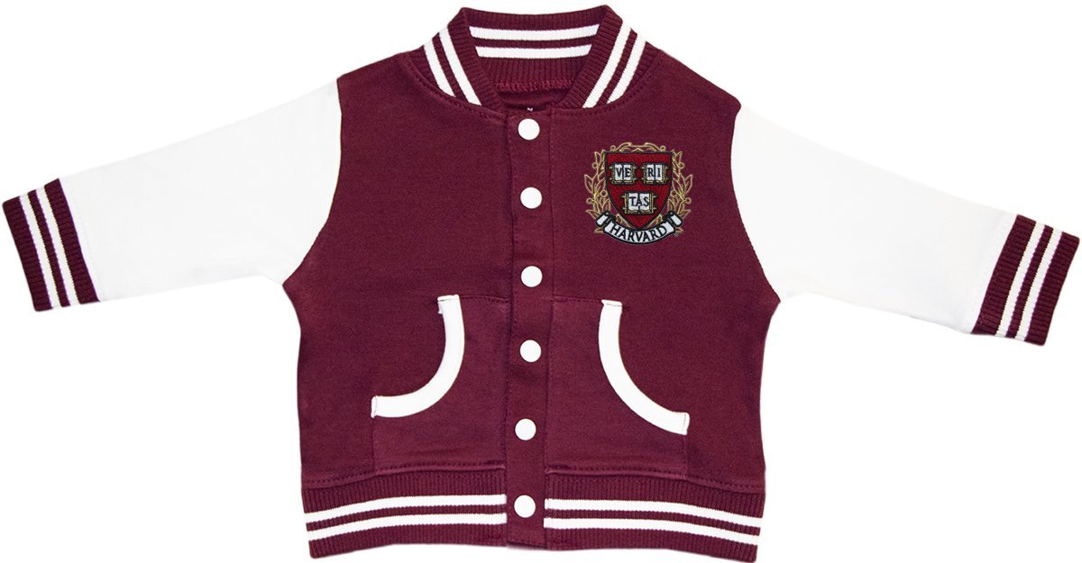 Harvard University Crest Varsity Jacket