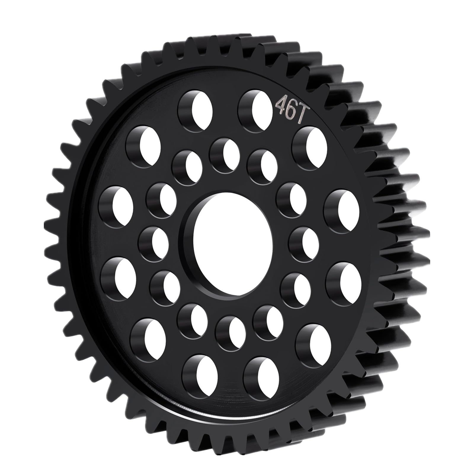 QUPA AM STORE Steel Spur Gear 32P 40T 41T 42T 43T 44T Main Gears Upgrade for 1/10 Xpress XM1S Execute 4WD Mini E-RC Car (32P-46T)