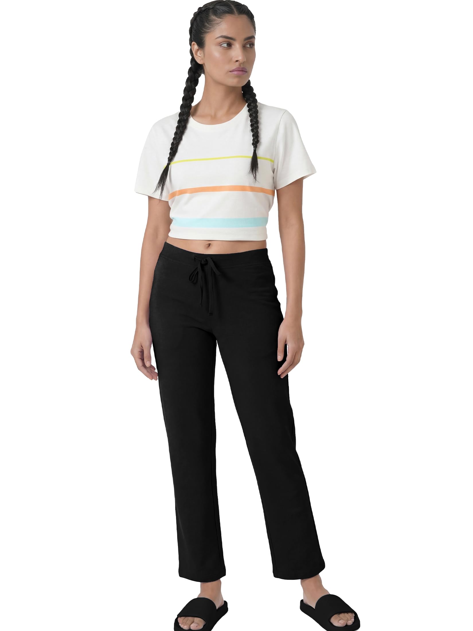 enamor Women's Regular Lounge Pants-picture-44