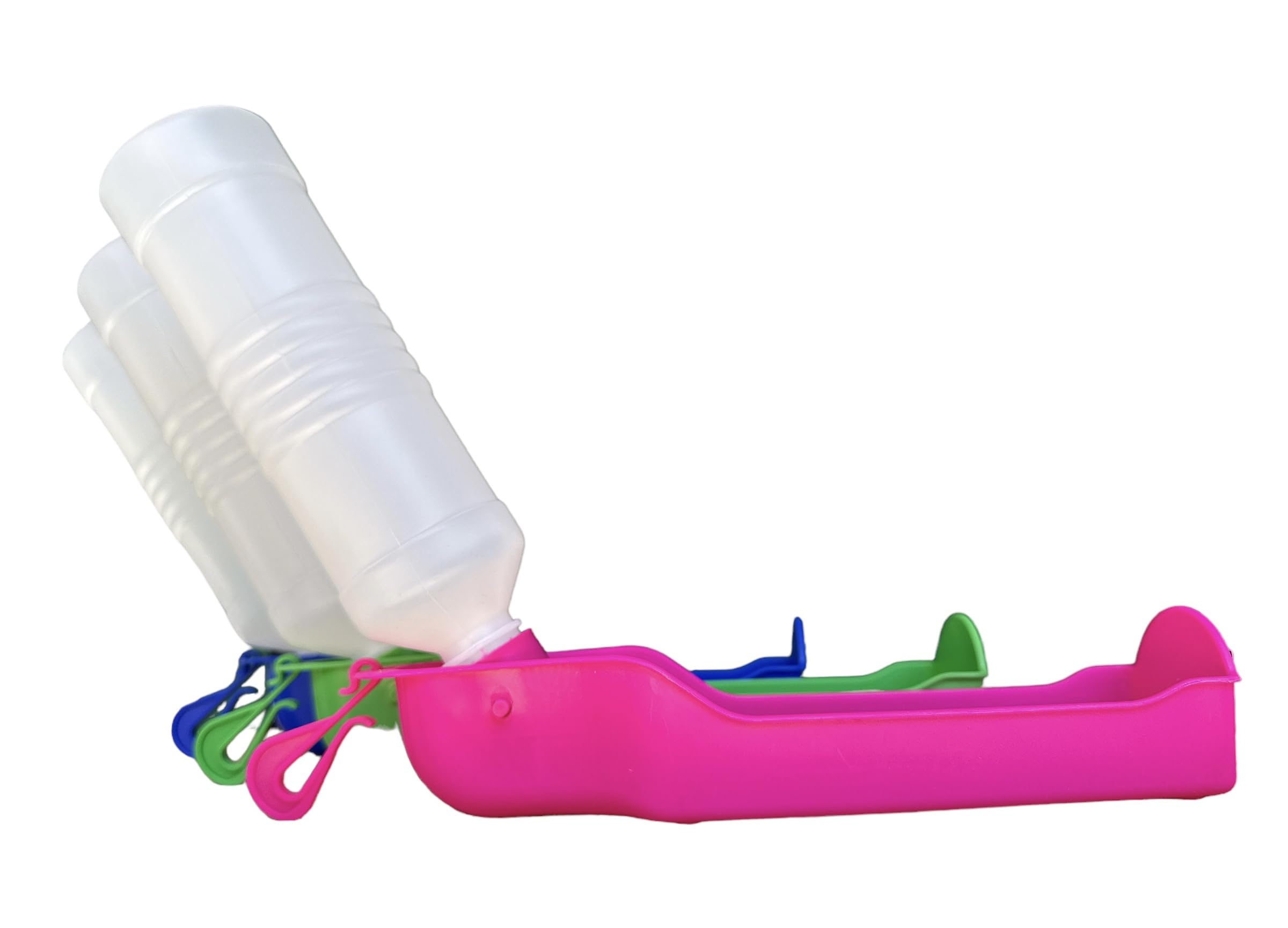 Borraccia Per Cani 500ML Portatile - Distributore D'Acqua Con Vassoio, Ideale Per Passeggiate - Foto 4