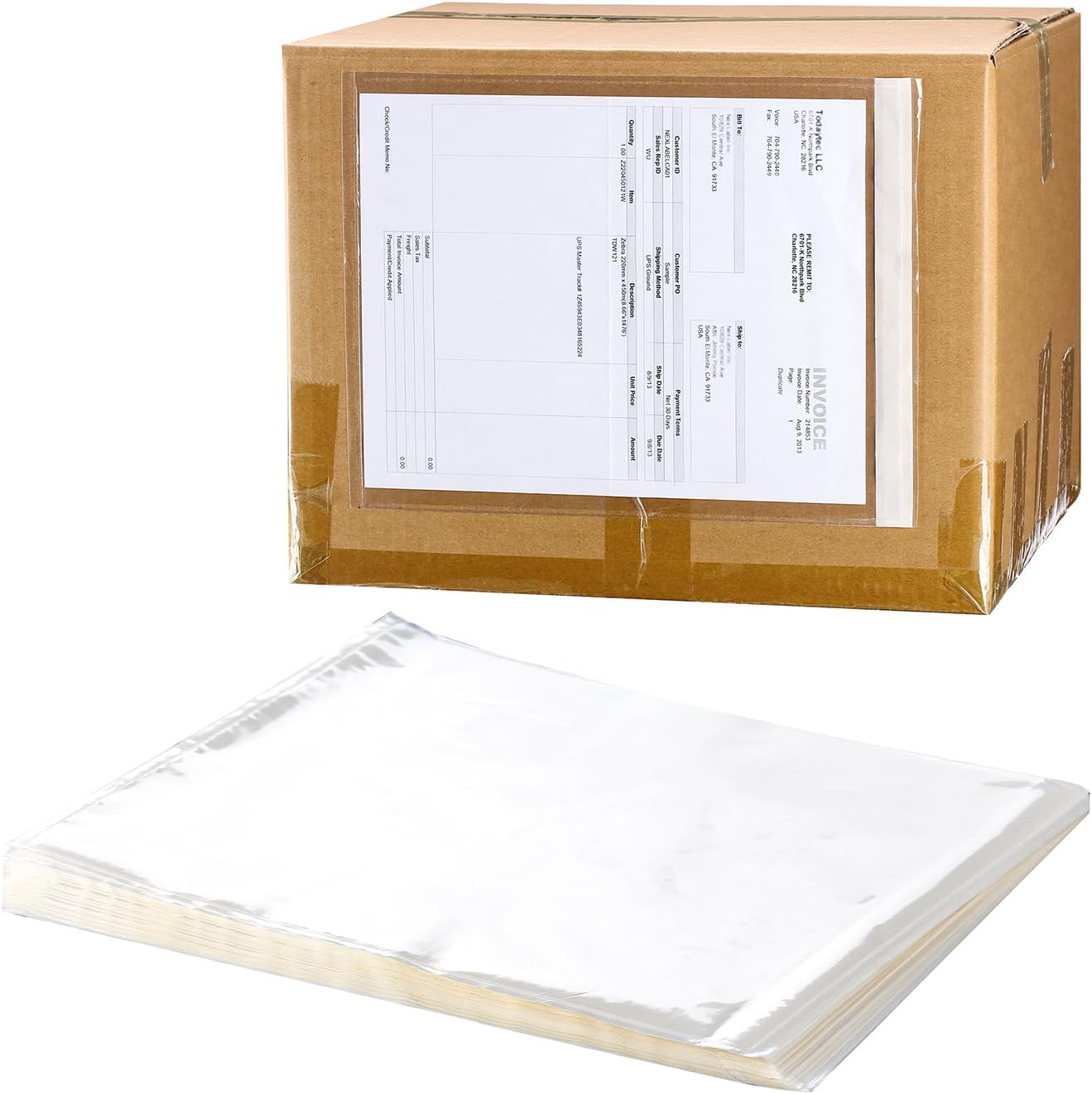 EnvyPak Clear Catalog Envelope Vertical Style Permanent