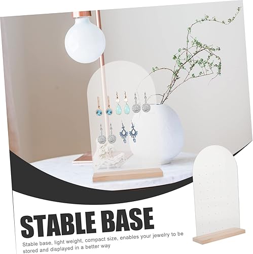 Miniatura 5 de DOITOOL Soporte de exhibición de pendientes Soporte de exhibición de joyas, soportes de exhibición de aretes, estante de exhibición de aretes,