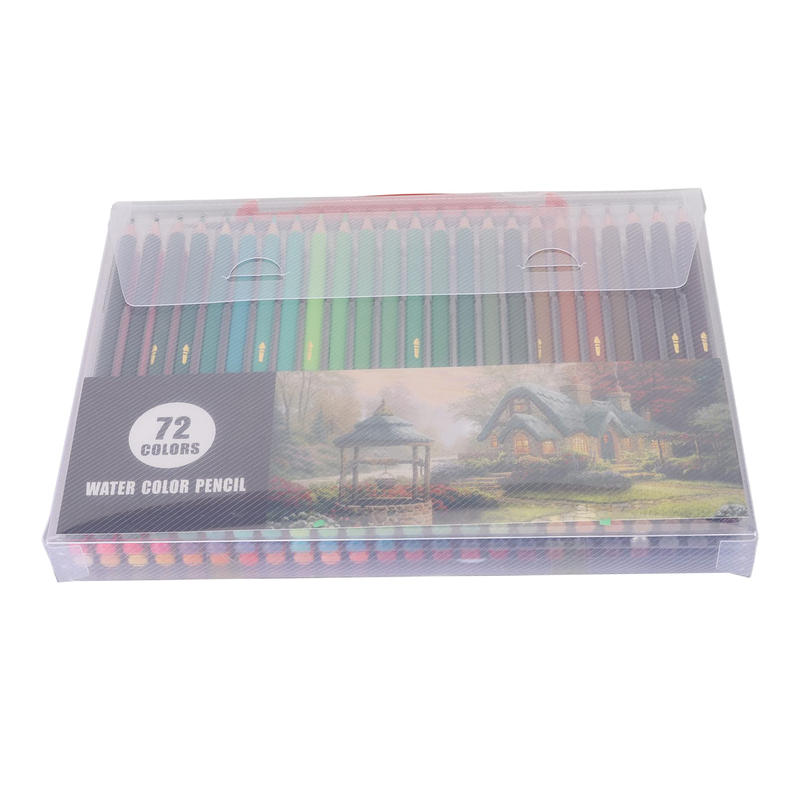 Matite acquerello 72 conteggi con nucleo spesso 7,5 mm (72 colori)