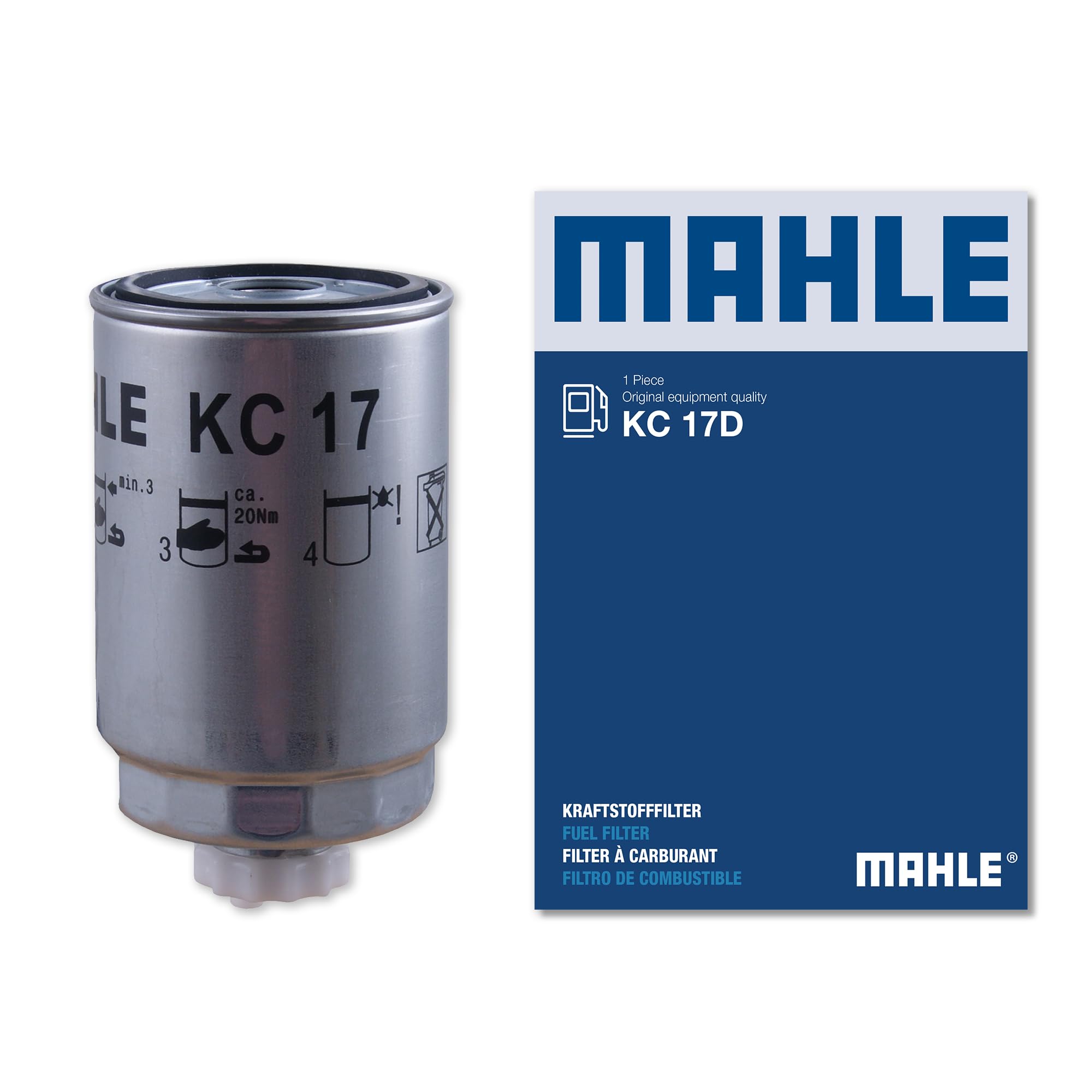FUEL FILTER KC 17D FOR BF4L2011 F4M2011/4L2011/B4L2011 3.1L 4cyl DS9.01 8.5L