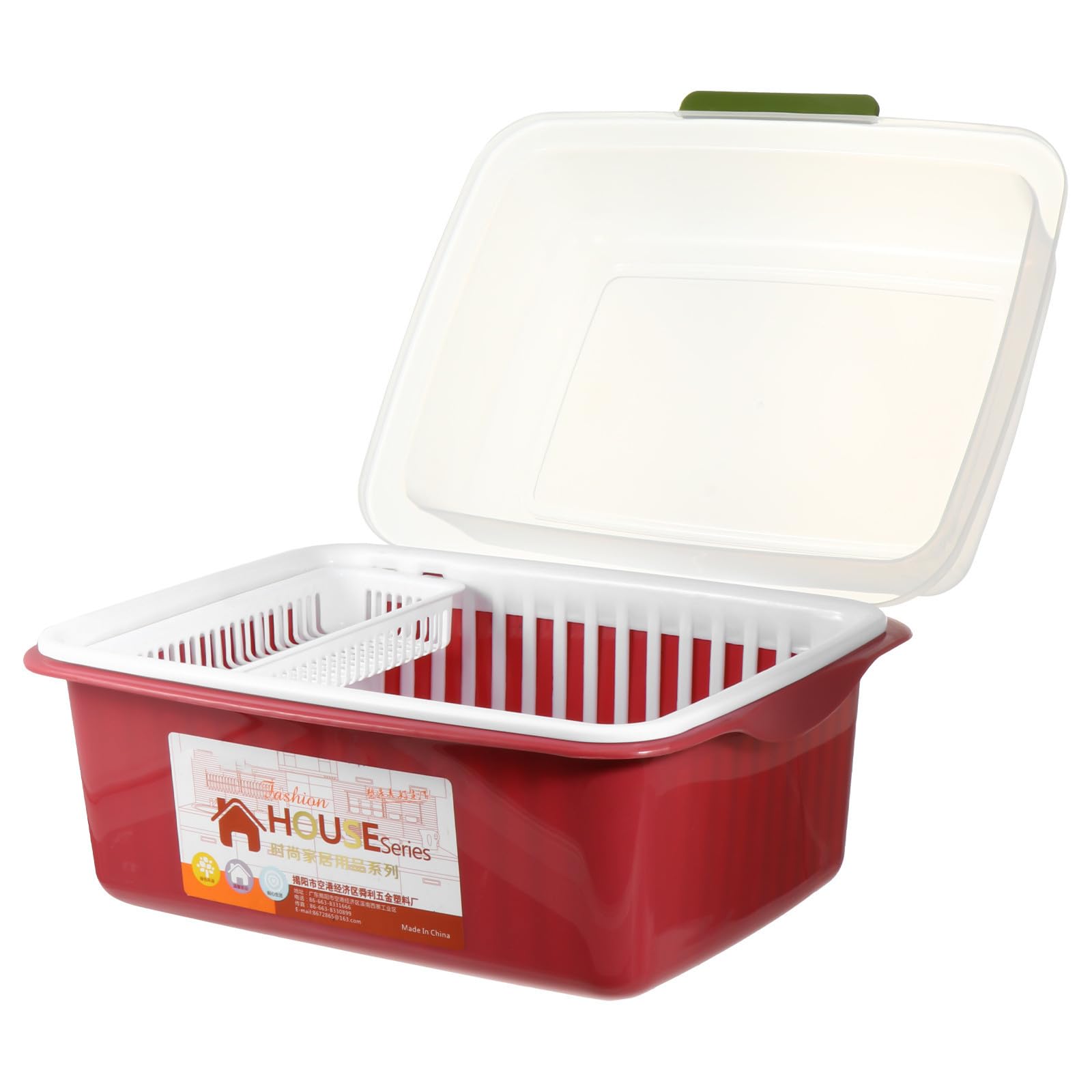 Angoily Caja de Secado de Biberones de Plástico para Viaje y Hogar