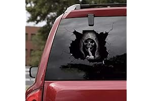 3D Scary Skeleton Grim Reaper Decal: An Eerie Halloween Delight