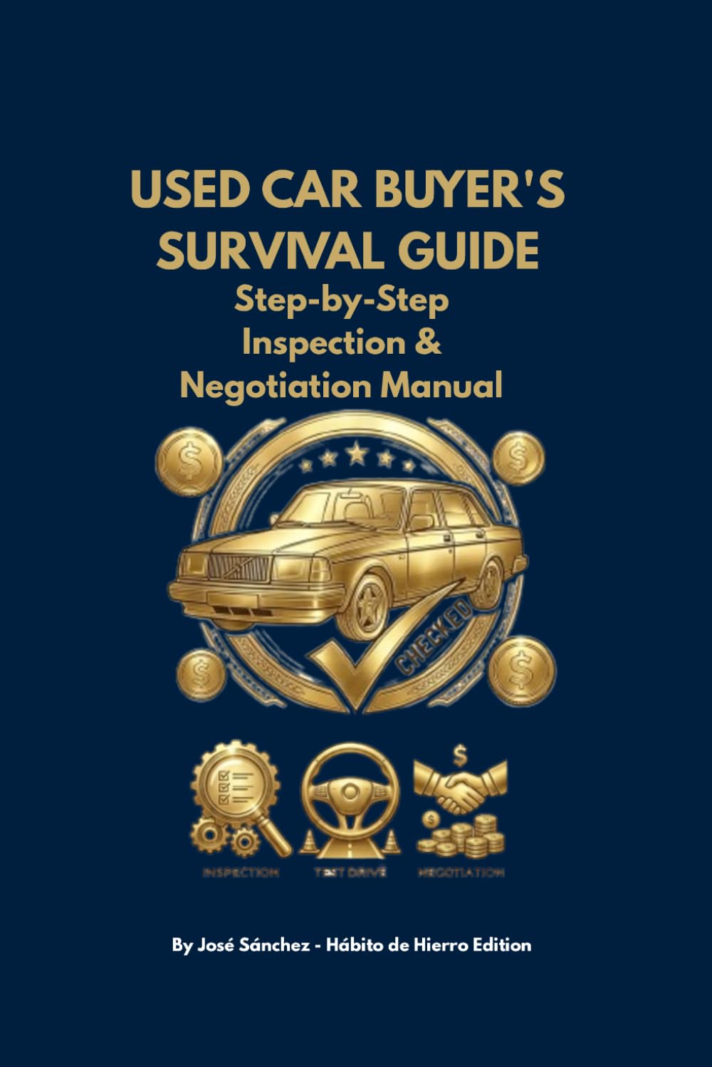 Used Car Buyer's Survival Guide: A Step-by-Step Checklist to Inspect, Test Drive, and Negotiate Like a Pro to Avoid Scams and Save Thousands (Large Print Edition)