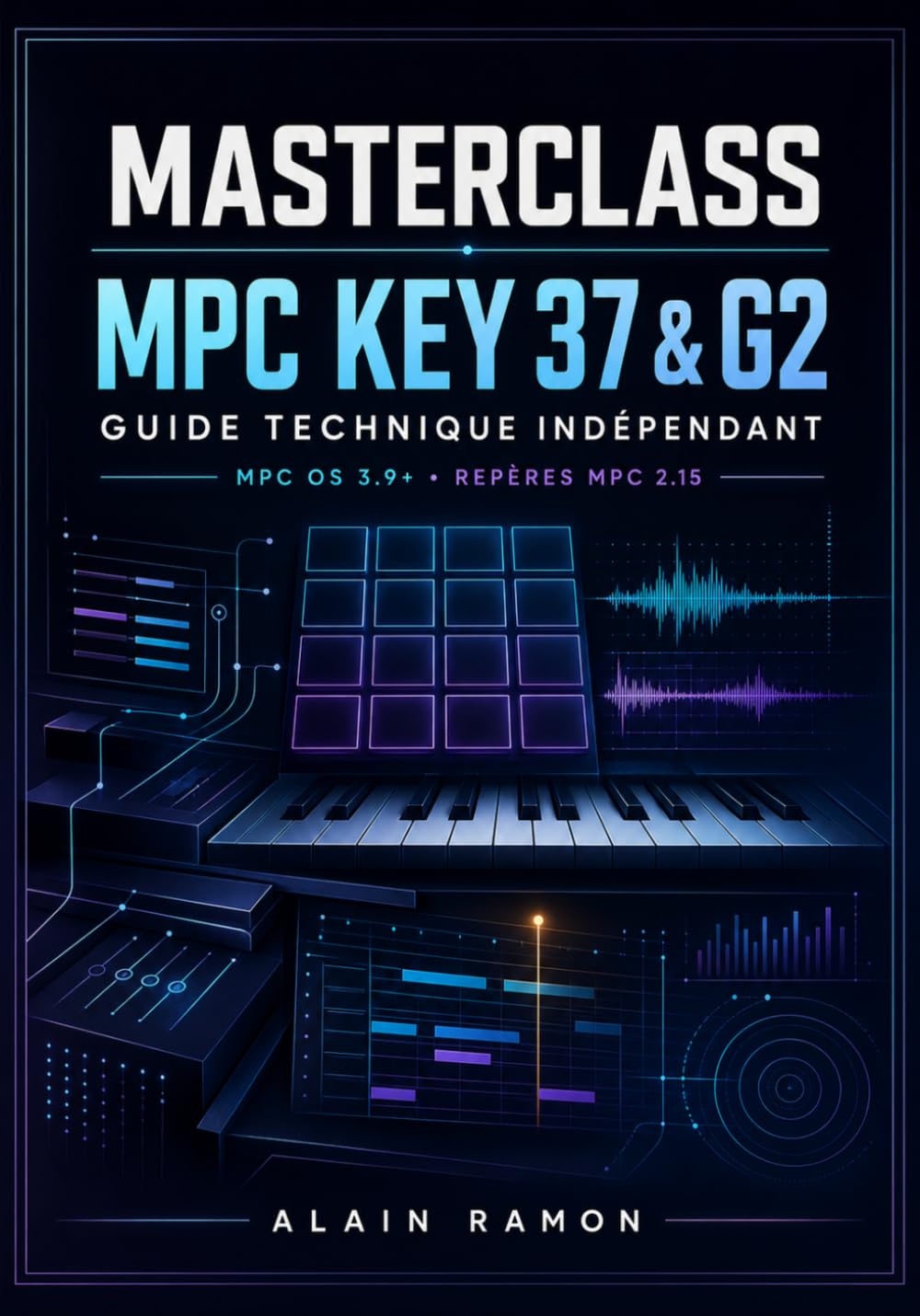 MASTERCLASS MPC KEY 37 & G2: Guide technique indépendant pour MPC OS 3.9+ avec repères MPC 2.15