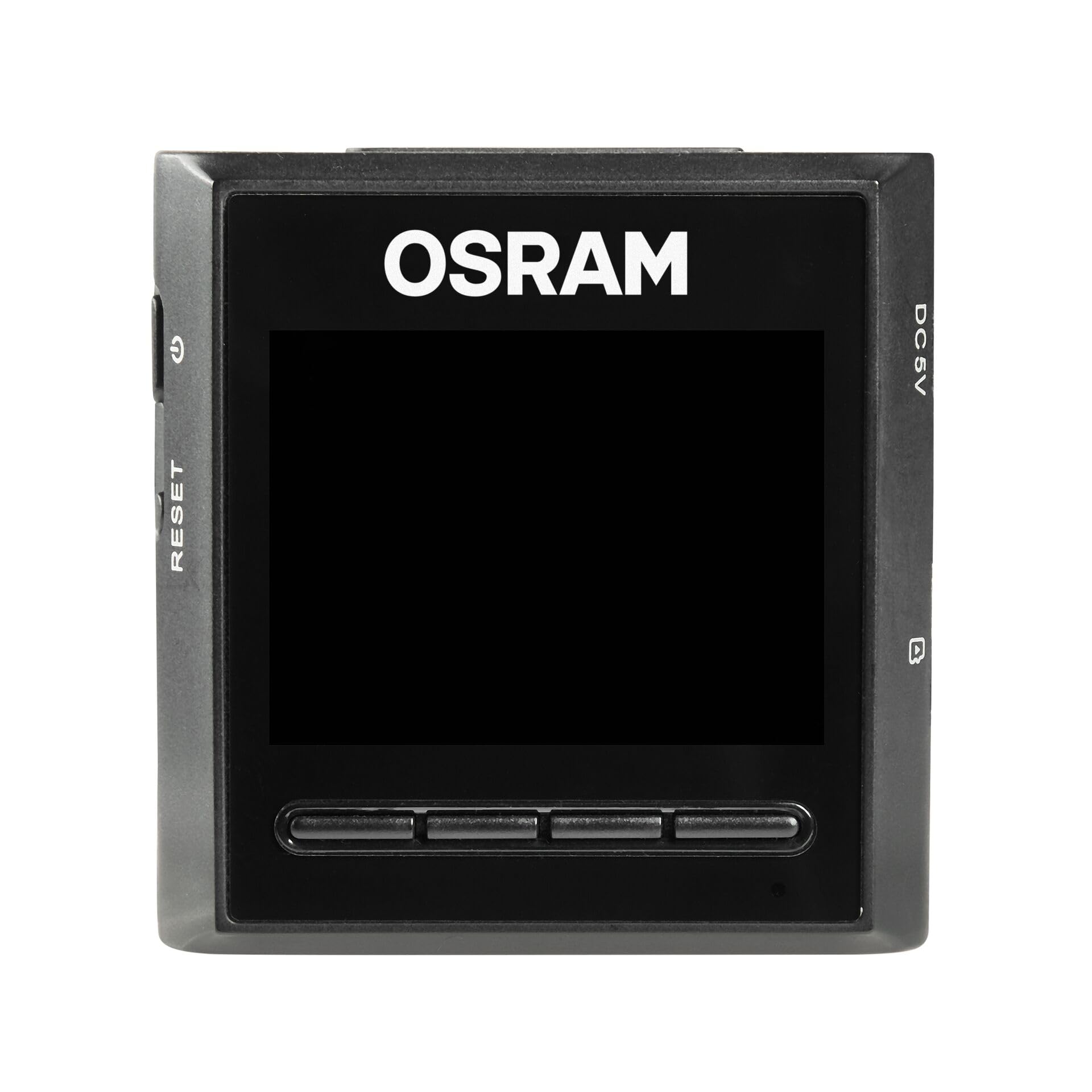 OSRAM ROADsight 2500 Dash Camera, 1080p HD, Display da 2 Pollici, grandangolo 140°, sensore G, 30 fps, modalità parcheggio, Funzione HDR, Slot per Scheda Micro SD
