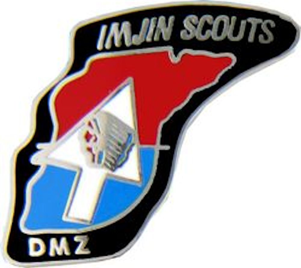 HMC Mfg. Imjin Scouts Small Hat Pin, 7/8"