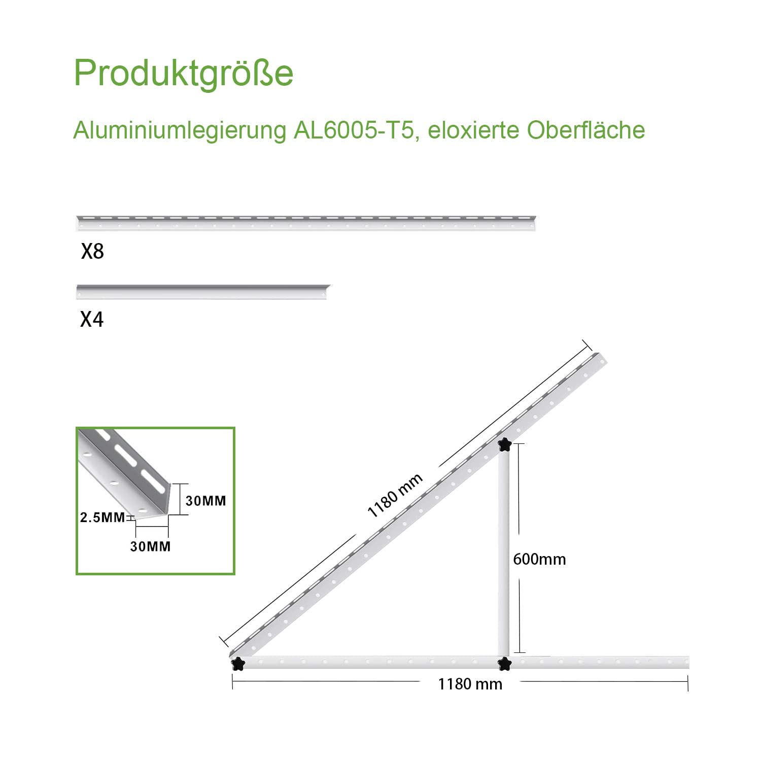 Solar Panel Roof Mounts,Solar Panel Roof Mount Mounting Stand,Adjustable Pv Fixings,Improve The Efficiency Of The Solar Panel,for Roof Motorhome Boat&Any Flat Surface - View #7