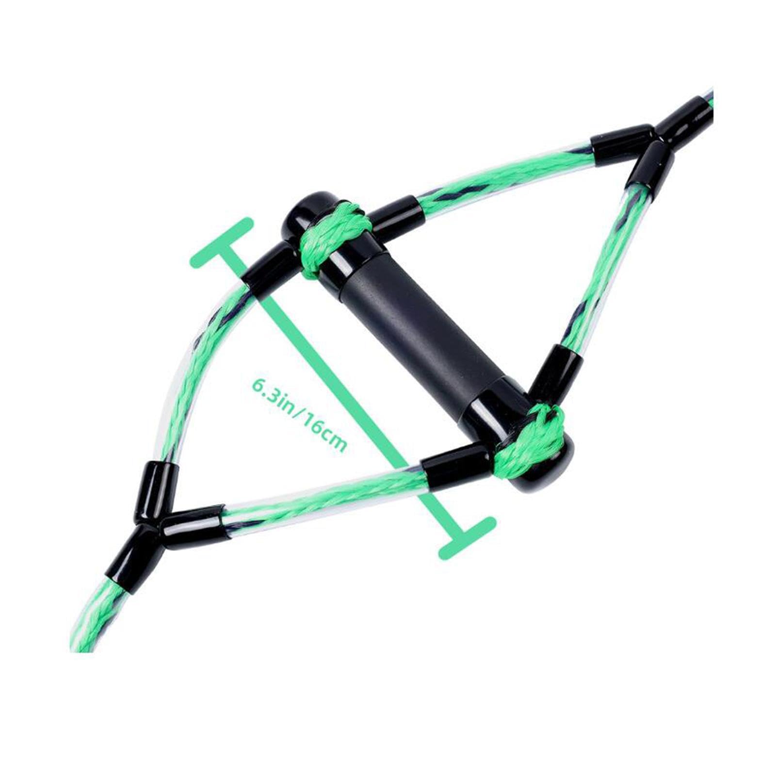 Komfortabler Griff, Robustes und leichtes Wasserskiseil für Wasserski und Surf Spaß, Ausrüstung für Wassersportbegeisterte, Zugseil, vielseitig einsetzbar, tragbar