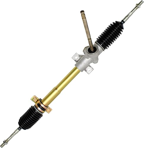 Miniatura 3 de Caltric Conjunto de caja de dirección de piñón y cremallera compatible con John Deere Gator 2X4 4X6 / E-Gator