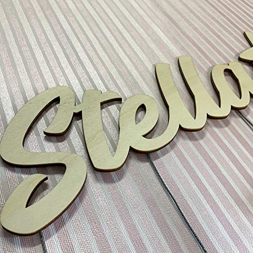 Cadeau baby geboorte doop wensnaam naam geboortedatum bord ca. 40 x 10 cm XXL - Image 4