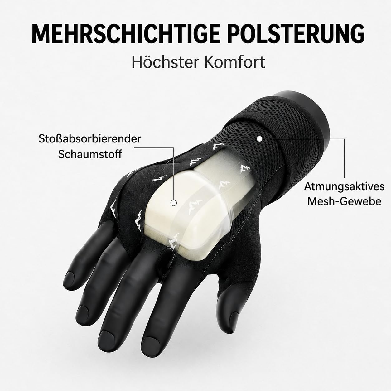 Professionelle Boxbandage, extra gepolstert, mit Schnellanziehsystem, Boxbandagen, Boxhandschuh, Boxbandage, Boxbandage, Boxbandage, Boxbandage, unter Boxhandschuhen