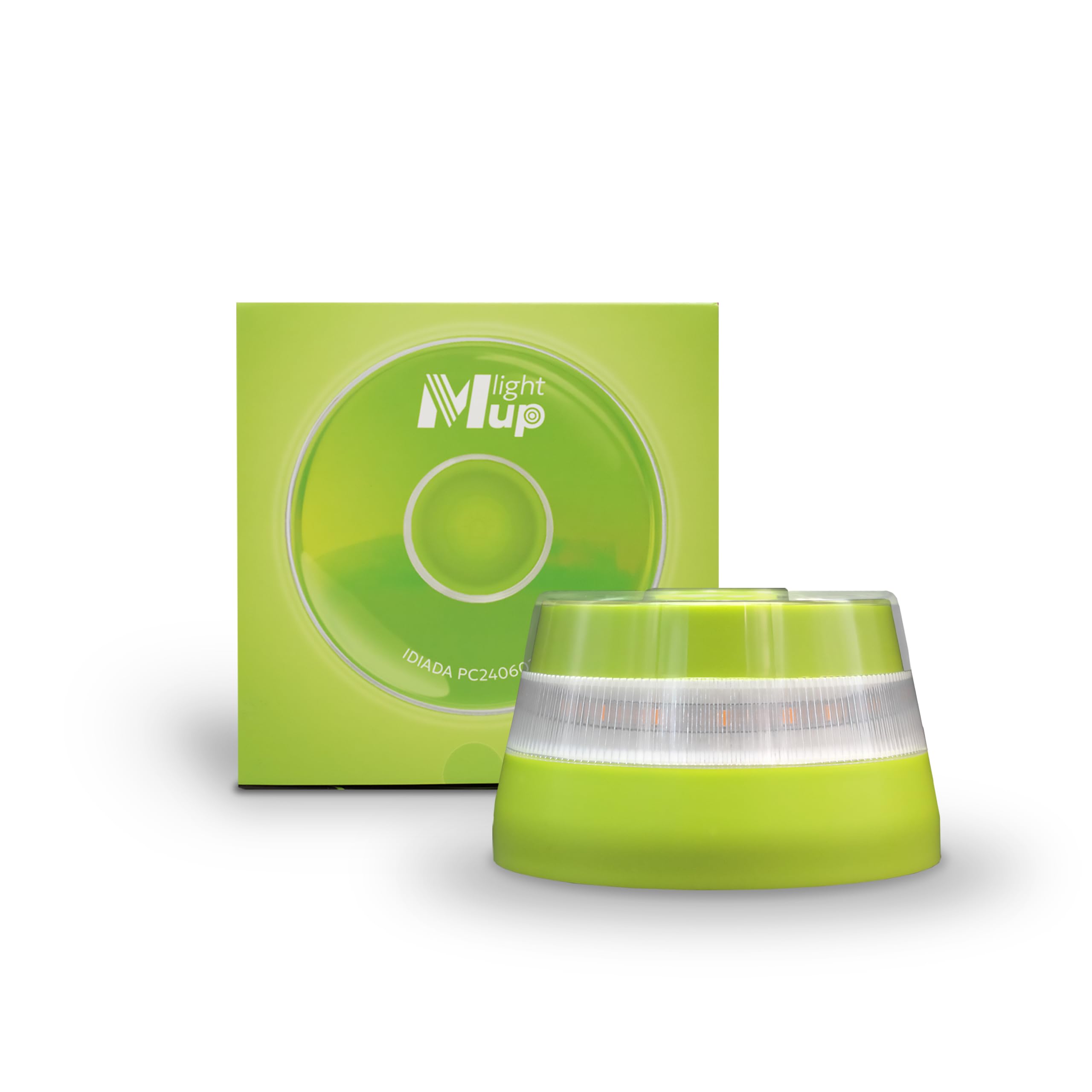 Light MUP Lite Pack 2uds Baliza V16 homologada DGT 3.0-Geolocalización IoT-Luz Emergencia conectada-Señalización Flash Coche-Obligatoria en 2026-Datos Telefónica Tech hasta 2038 (Pack V16 Lite x2)