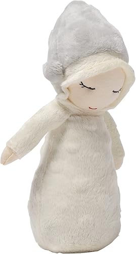 Natsel Artist Original Design Baby First Doll Cream Girls Muñeca para niñas de 3 años en adelante 7 pulgadas con caja de regalo