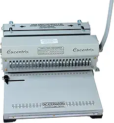 Encadernadora Perfuradora Wire-o 2x1 Fura, Fecha e Elimina