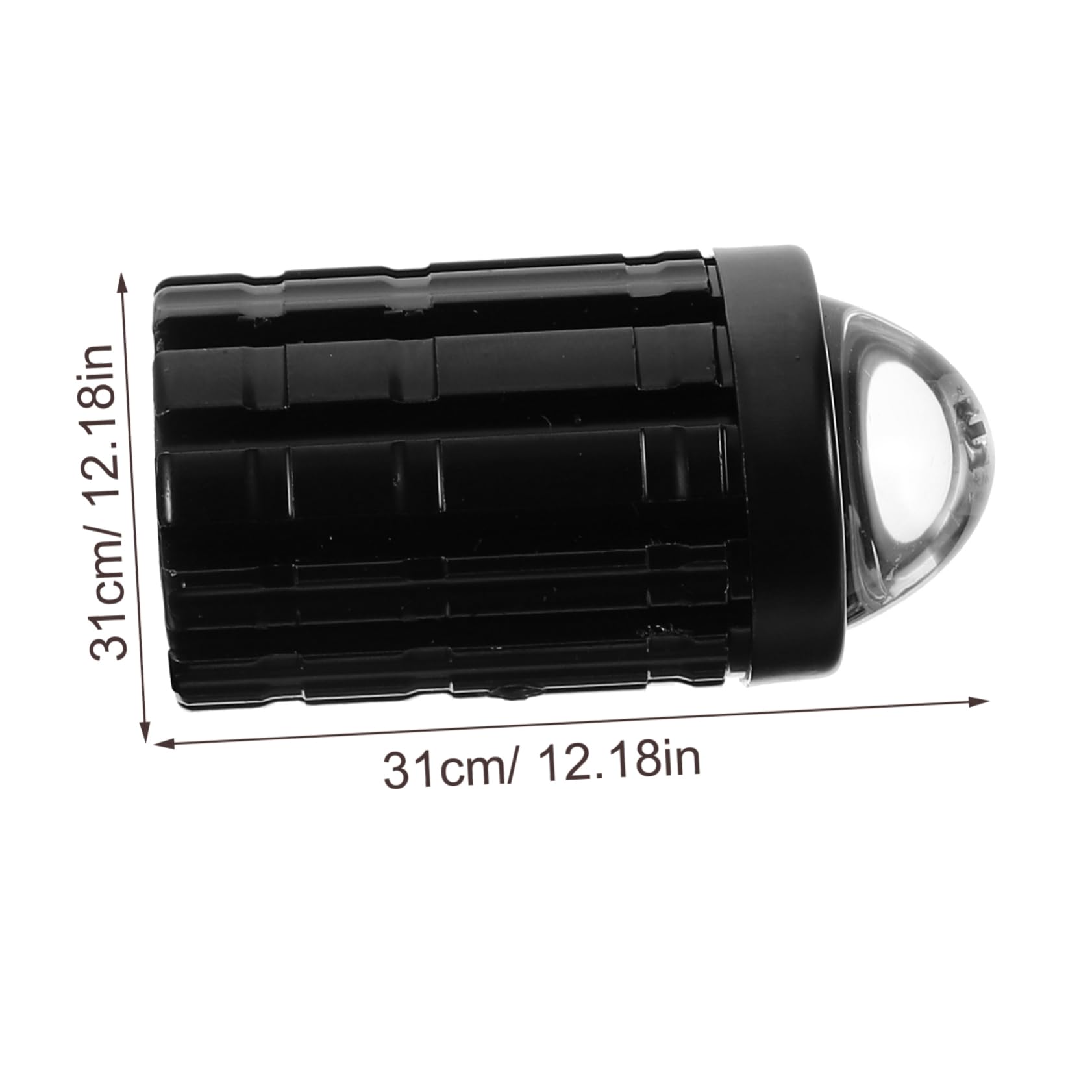 5ensembles Phare LED Étanche pour Feu avec Double Couleur pour Conduite De Nuit Kit Complet avec Et Design