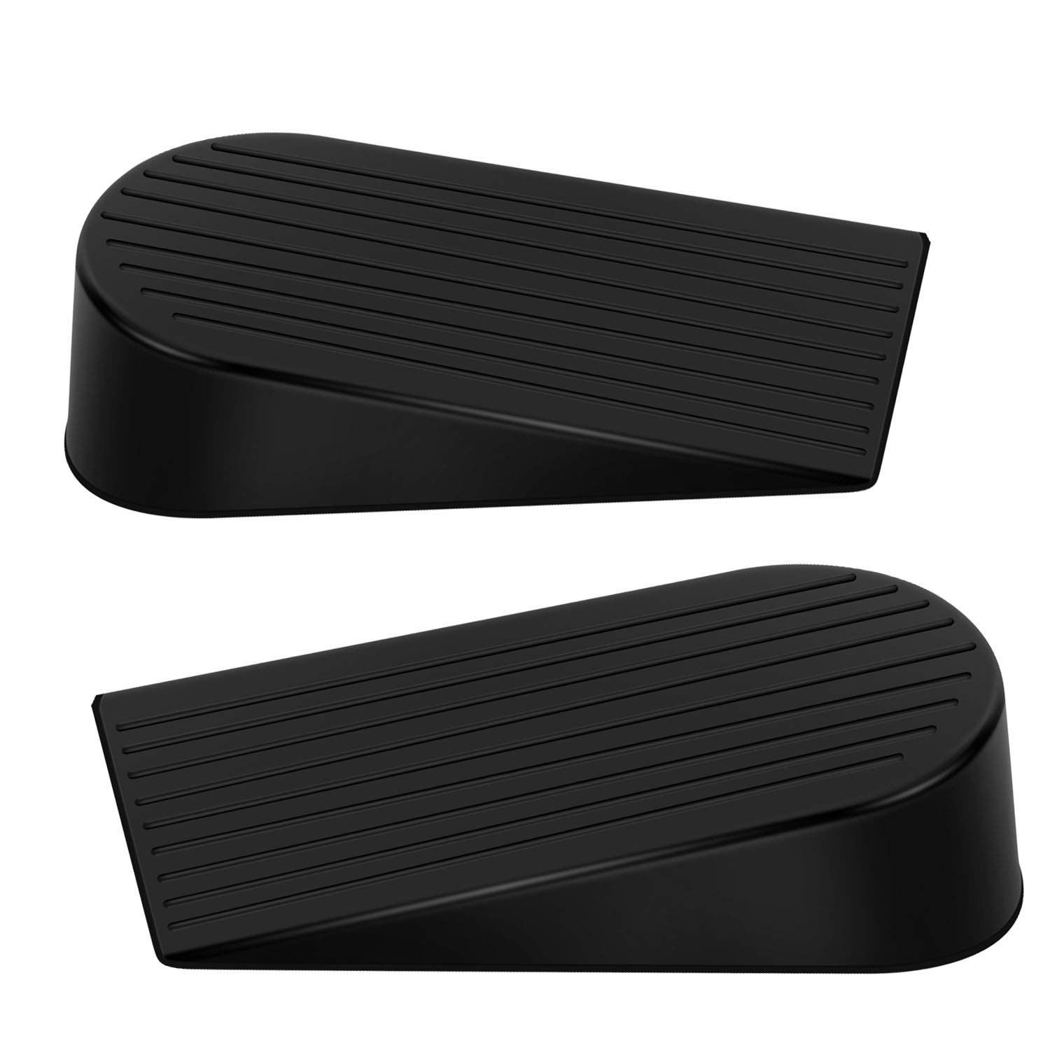 Eheng Big Door Stopper, Heavy Duty Rubber Door Stop Wedge,Multi Surface Design,Non-Scratching Door Stop 2 Pack1