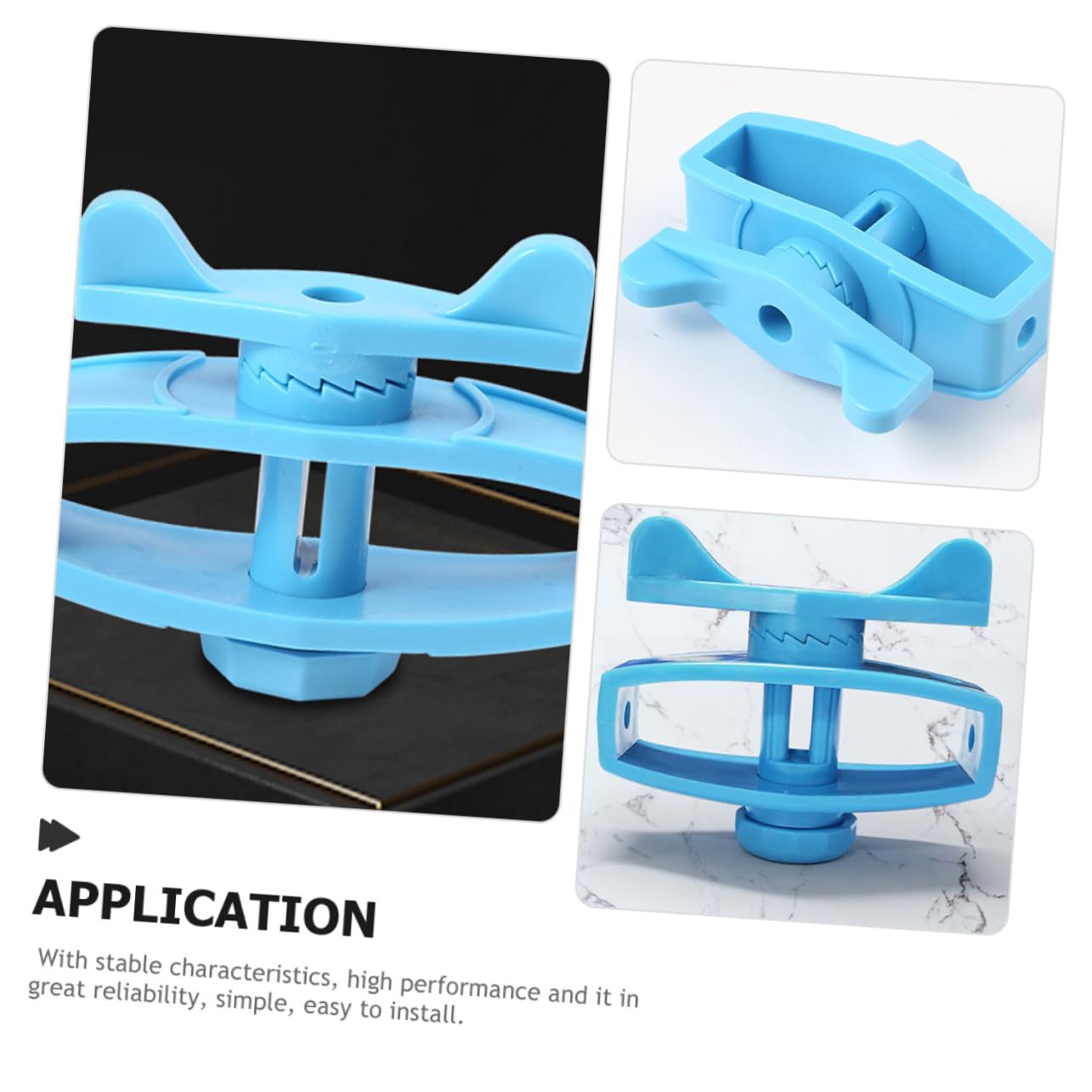 Abaodam Tensionatori per Filo Elettrico Blu 24 Pezzi in Plastico Resistenti per Recinzioni Elettriche Pratici Accessori per Isolatori per Fattorie e Animali