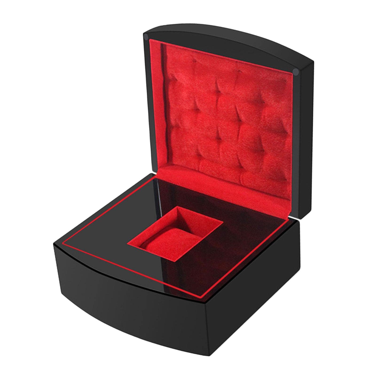 CALANDIS Wood Watch Case Wristwatch Box Single Grid for Collector Holder Wedding (B0CBMM329H) Amazon Price History, Amazon Price Tracker