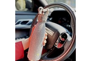 12 inches Silver Queen Crown Luxury Rhinestone Crystal Diamond Water Bottle