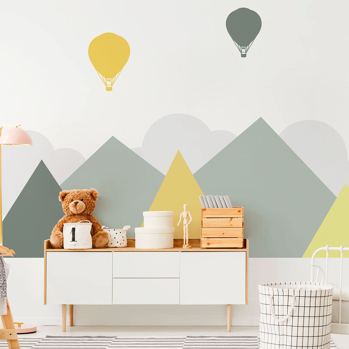 Children's Wall Stickers, Baby Room Decoration, Children's Wall Stickers, Scandinavian Wall Sticker - Image 2