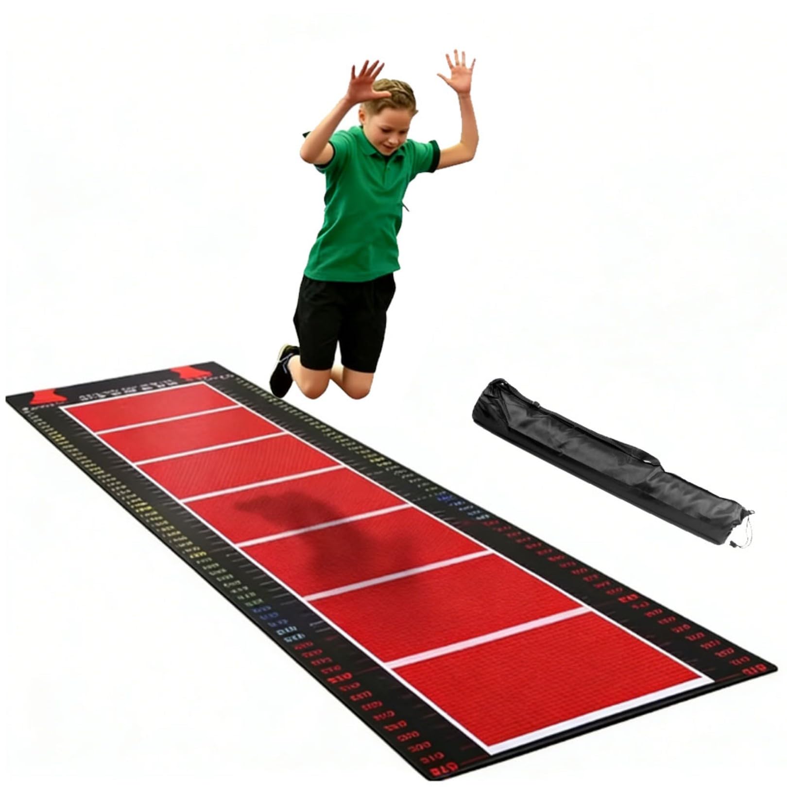Alfombrilla de salto con absorción de golpes almohadilla de entrenamiento antideslizante de 350 cm 7