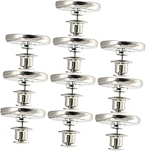 Veemoon 5 Pares De Cortina De Botão De Pressão Magnética Cortina De Cortina Imãs De Cortina Tiebacks Magnéticos De Cortina Laços Cinta De Cortina Magnética Tieback De Cortina Magnética